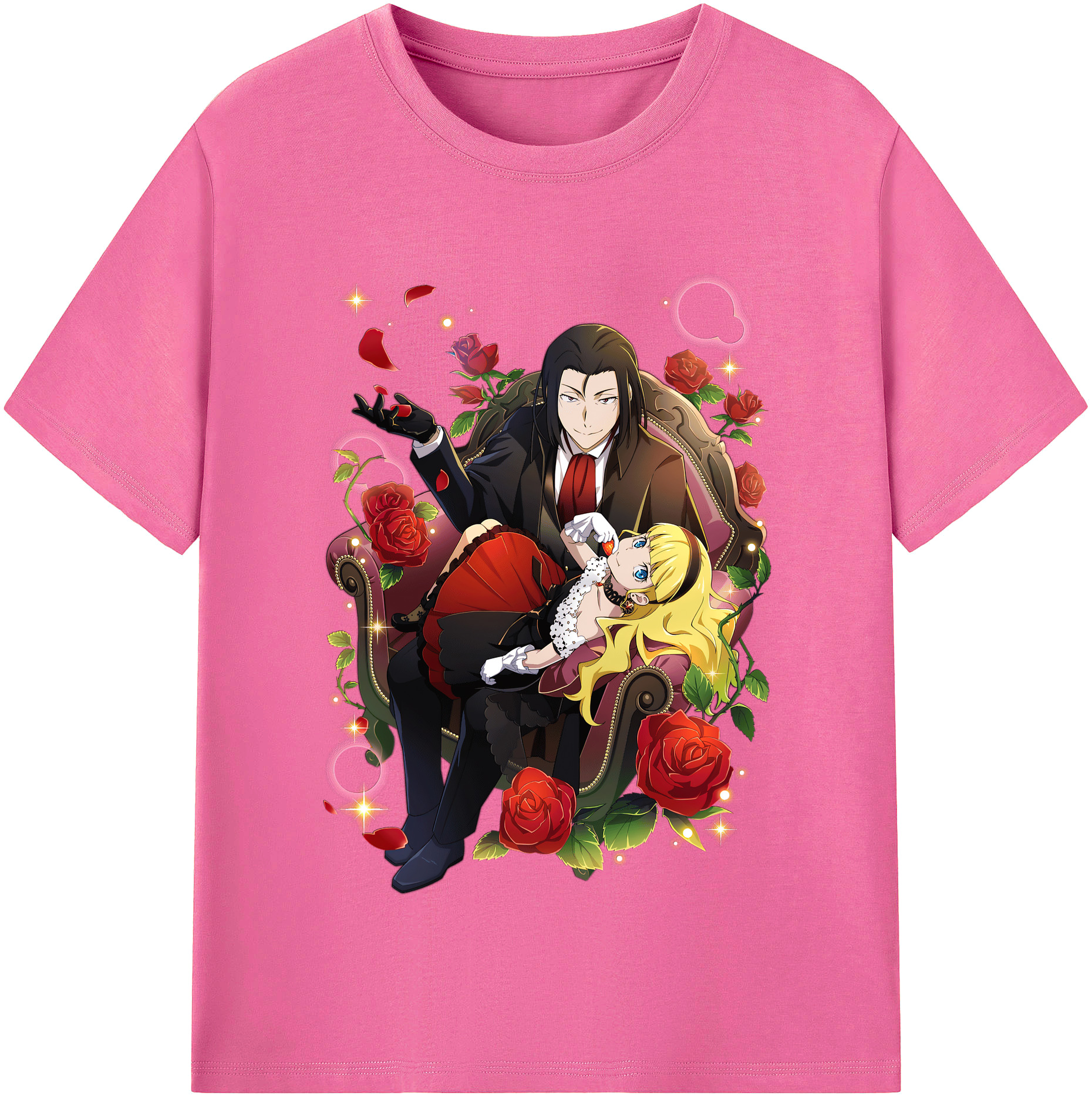 （画像用） 文豪ストレイドッグス Bungo Stray Dogs レディースカジュアルプリントTシャツ（綿100％）